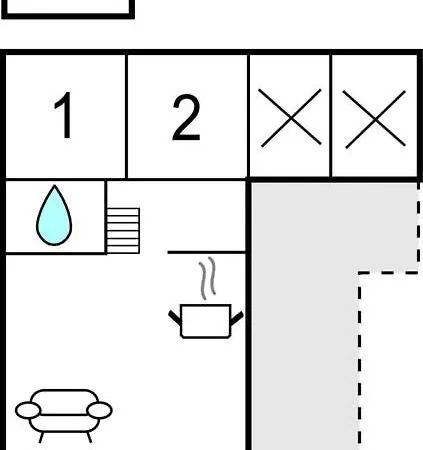 Bork Hytteby Hemmet Denmark Casa vacanze